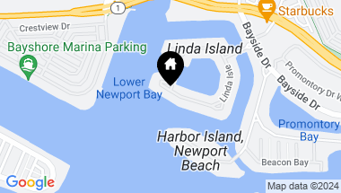 Map of 37 LINDA ISLE, Newport Beach CA, 92660