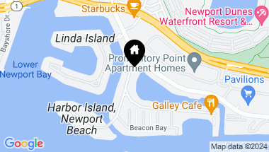 Map of 506 Harbor Island Drive, Newport Beach CA, 92660