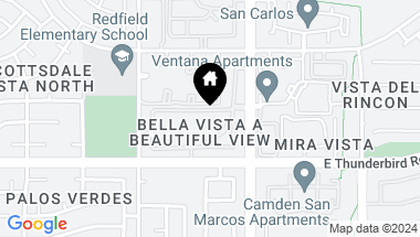Map of 14000 N 94TH Street # 2182, Scottsdale AZ, 85260