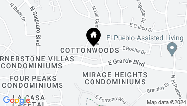 Map of 17033 E ALOE Drive, Fountain Hills AZ, 85268