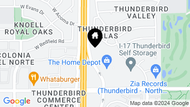 Map of 2680 W Thunderbird Road # 7, Phoenix AZ, 85023