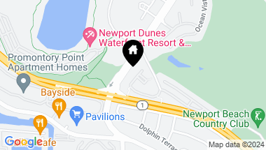 Map of 118 Villa Point Drive, Newport Beach CA, 92660