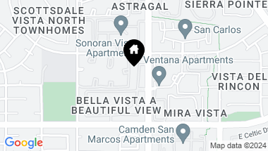 Map of 14000 N 94TH Street # 2191, Scottsdale AZ, 85260