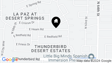 Map of 6111 E HEARN Road, Scottsdale AZ, 85254