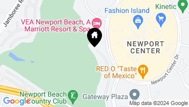 Map of 1013 Granville Drive, Newport Beach CA, 92660