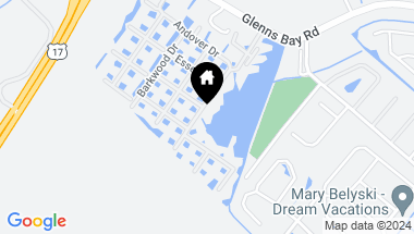 Map of 8835 Chandler Ave. Unit: F, Myrtle Beach SC, 29575