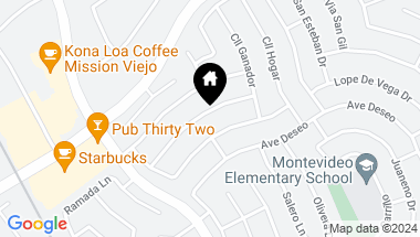 Map of 26142 Avenida Bonachon, Mission Viejo CA, 92691