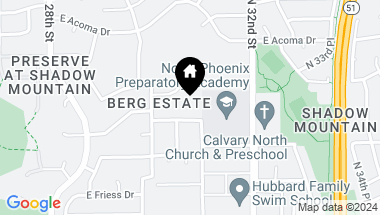 Map of 13844 N 32ND Street Unit: _, Phoenix AZ, 85032