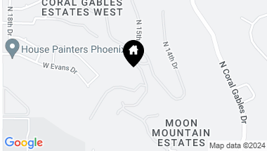 Map of 14412 N 15TH Drive, Phoenix AZ, 85023