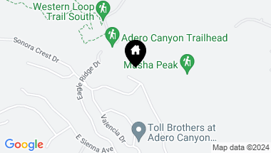 Map of 14715 N ADERO CANYON Drive, Fountain Hills AZ, 85268