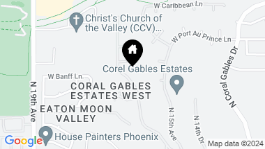 Map of 14823 N 15TH Drive N, Phoenix AZ, 85023