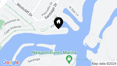Map of 333 Morning Star Lane, Newport Beach CA, 92660