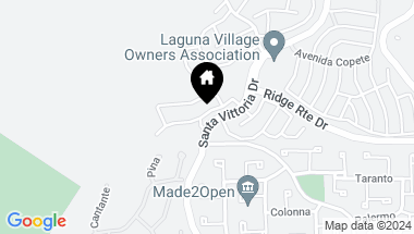 Map of 22152 Caminito Vino, Laguna Hills CA, 92653