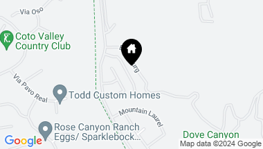 Map of 24 Thorn Oak, Rancho Santa Margarita CA, 92679