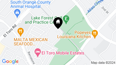 Map of 23248 Orange Avenue 2, Lake Forest CA, 92630
