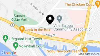 Map of 210 LILLE Lane # 210, Newport Beach CA, 92663