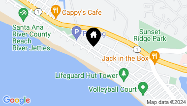 Map of 5308 Seashore Drive, Newport Beach CA, 92663