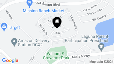 Map of 26155 Sanz B, Mission Viejo CA, 92691