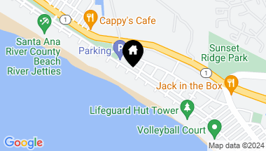 Map of 5405 Seashore Drive, Newport Beach CA, 92663