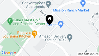 Map of 122 Aliso Ridge Loop, Mission Viejo CA, 92691