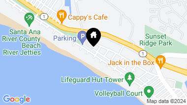 Map of 5412 Seashore Drive, Newport Beach CA, 92663