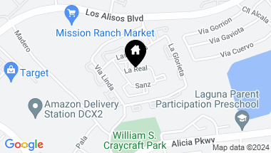 Map of 26156 #394 La Real D, Mission Viejo CA, 92691