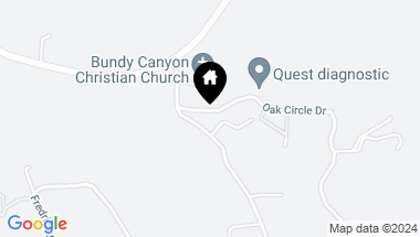 Map of 24750 Oak Circle Drive, Wildomar CA, 92595