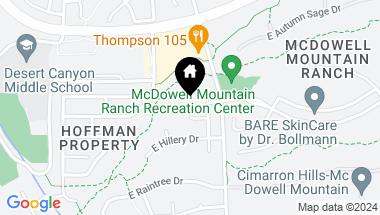 Map of 10458 E KAREN Drive, Scottsdale AZ, 85255