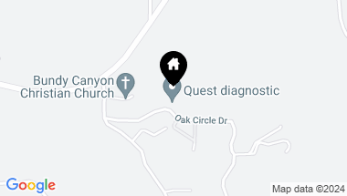 Map of 23700 Oak Circle Drive, Wildomar CA, 92595