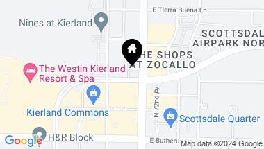 Map of 7180 E KIERLAND Boulevard # 1218, Scottsdale AZ, 85254