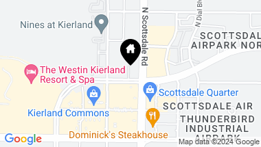 Map of 7180 E Kierland Boulevard # 619, Scottsdale AZ, 85254