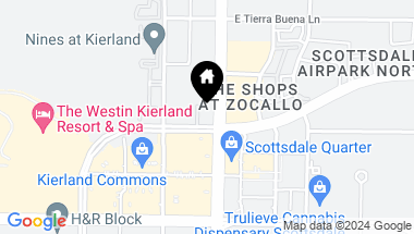 Map of 7180 E KIERLAND Boulevard # 915, Scottsdale AZ, 85254