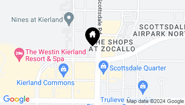 Map of 7180 E KIERLAND Boulevard # 1113, Scottsdale AZ, 85254