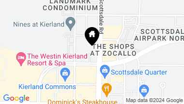 Map of 7180 E KIERLAND Boulevard # 805, Scottsdale AZ, 85254