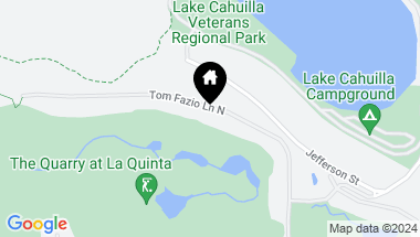 Map of 79525 Tom Fazio Lane N, La Quinta CA, 92253