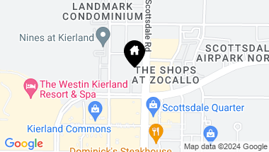 Map of 7180 E KIERLAND Boulevard # 606, Scottsdale AZ, 85254