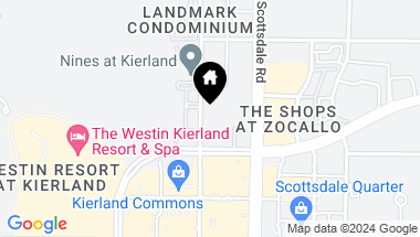 Map of 7120 E Kierland Boulevard # 1117, Scottsdale AZ, 85254