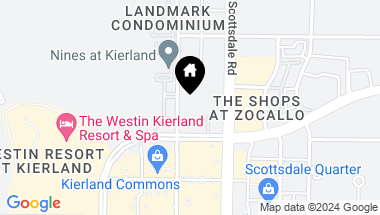 Map of 7120 E KIERLAND Boulevard # 718, Scottsdale AZ, 85254