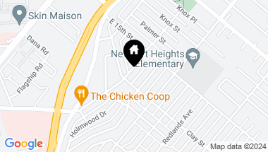 Map of 508 WESTMINSTER Avenue, Newport Beach CA, 92663