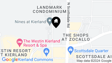 Map of 7120 E KIERLAND Boulevard # 705, Scottsdale AZ, 85254