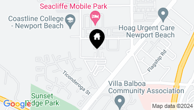 Map of 8 Nautical Mile Drive, Newport Beach CA, 92663