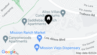 Map of 26044 VIA PERA C2, Mission Viejo CA, 92691