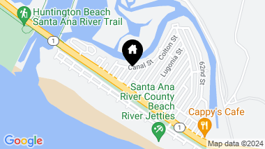 Map of 223 Orange Street, Newport Beach CA, 92663