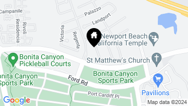 Map of 11 Boardwalk, Newport Beach CA, 92660