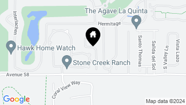Map of 80464 Old Ranch Trail N, La Quinta CA, 92253