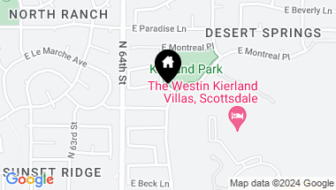 Map of 6509 E MONTE CRISTO Avenue, Scottsdale AZ, 85254