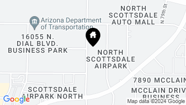 Map of 15979 N 76TH Street N # C, Scottsdale AZ, 85260