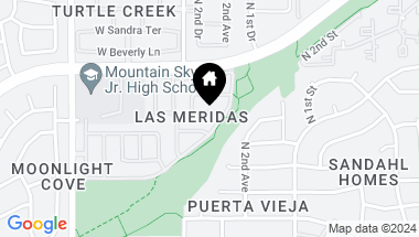 Map of 309 W MONTE CRISTO Avenue, Phoenix AZ, 85023