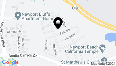 Map of 17 Palazzo, Newport Beach CA, 92660