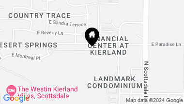 Map of 6935 E MONTREAL Place, Scottsdale AZ, 85254